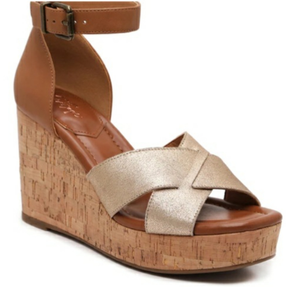 Crown Vintage - Chalina wedge sandals for women